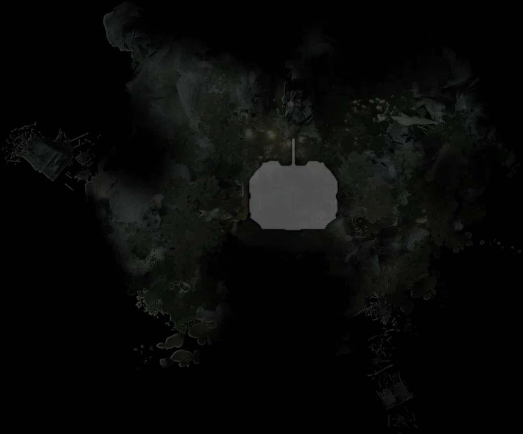 Depths in-game map