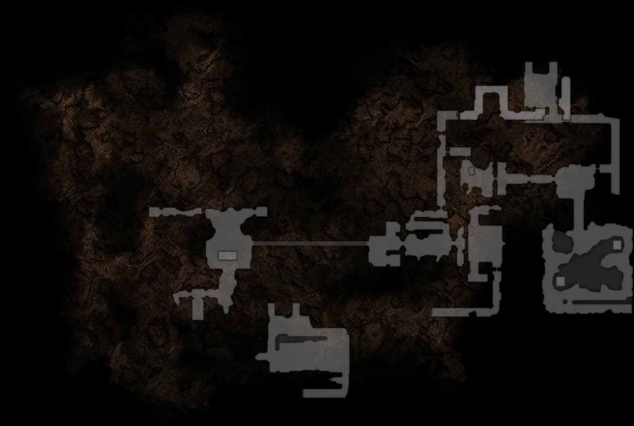 Underground Level 3 in-game map